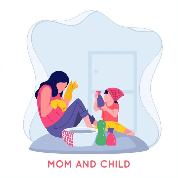 وابستگی زیاد کودک به مادر